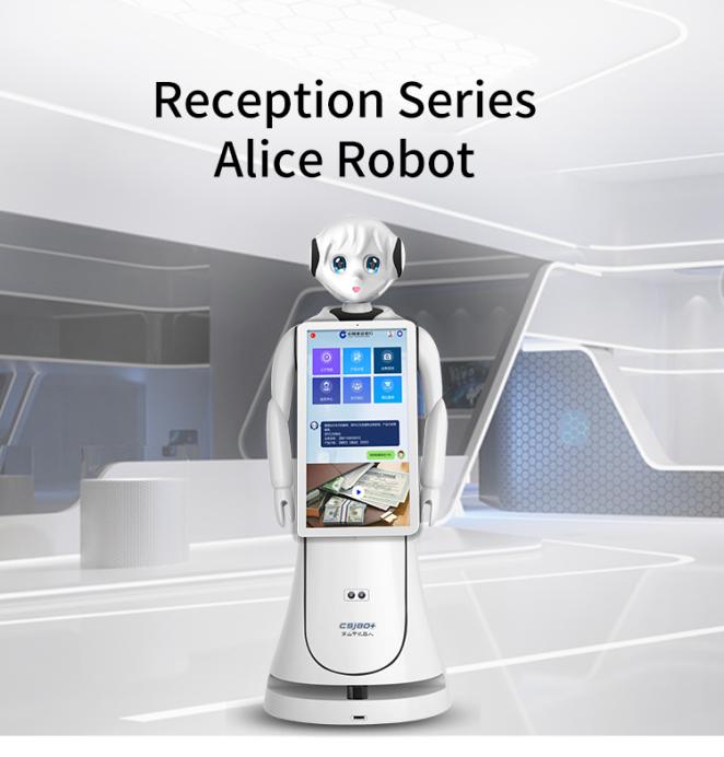 Alice Pro Guiding Humanoid Ai Reception Robot Intelligent Multi