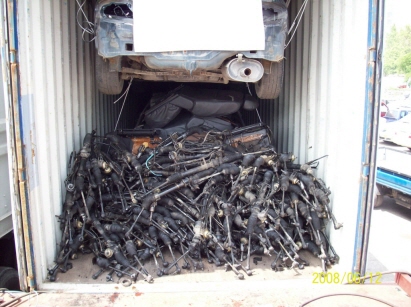 Container Load Car & Used auto parts