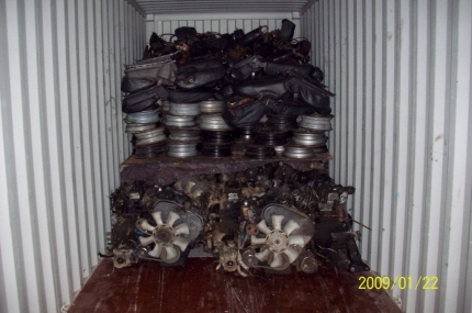Container Load Used auto parts