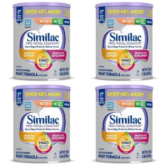 Similac Pro Total Comfort Non GMO Powder Infant FORMULA 29 8oz Id