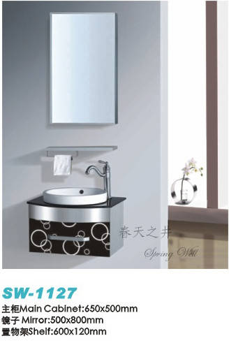 STAINLESS STEEL MEDICINE CABINET BY BLOMUS, BATHROOM WALL CABINETS