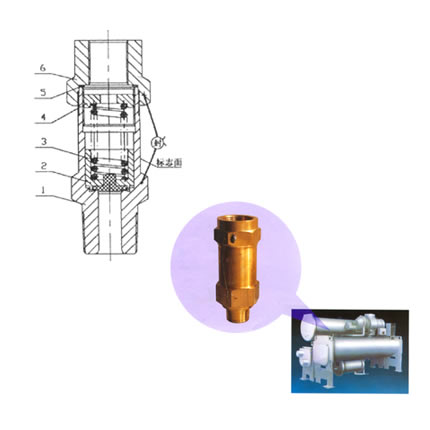 冷冻机用安全阀
