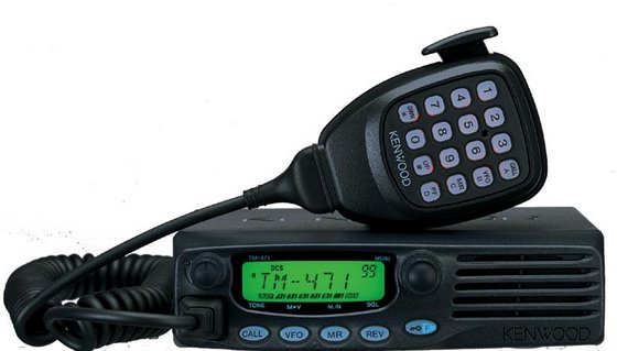 Kenwood Professional UHF Vehicle Radio/Car Radio TM-471A