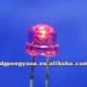 4.8MM Straw hat with Red color DIP LED