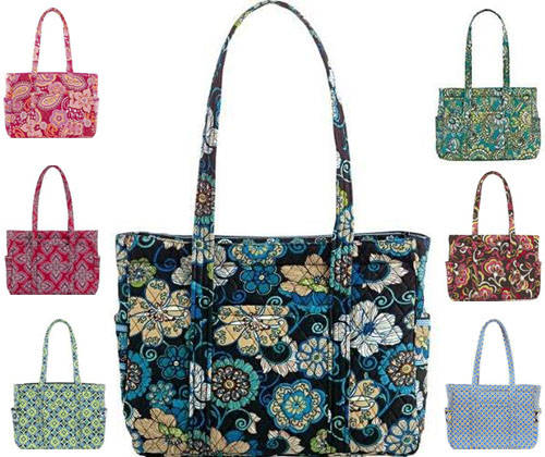 Cotton Pattern Bag Quilted Tote Bags