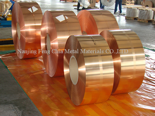 copper strips/sheets