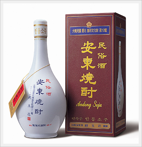 민속주 안동소주(낱병포장 400ml, 600ml, 800ml)