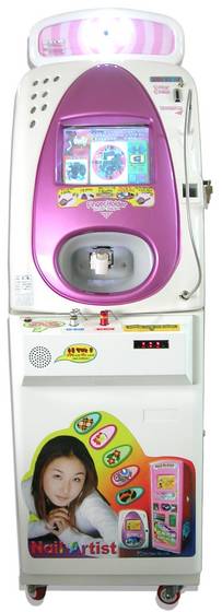FINGERSTAR the Vending Type Nail Printing Machine