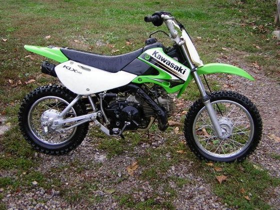 2016 kawasaki 110 dirt bike