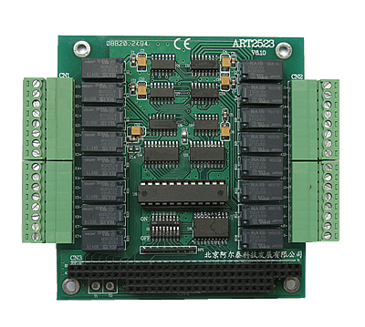 北京阿尔泰PC104数据采集卡ART2523(16路继电器输出)