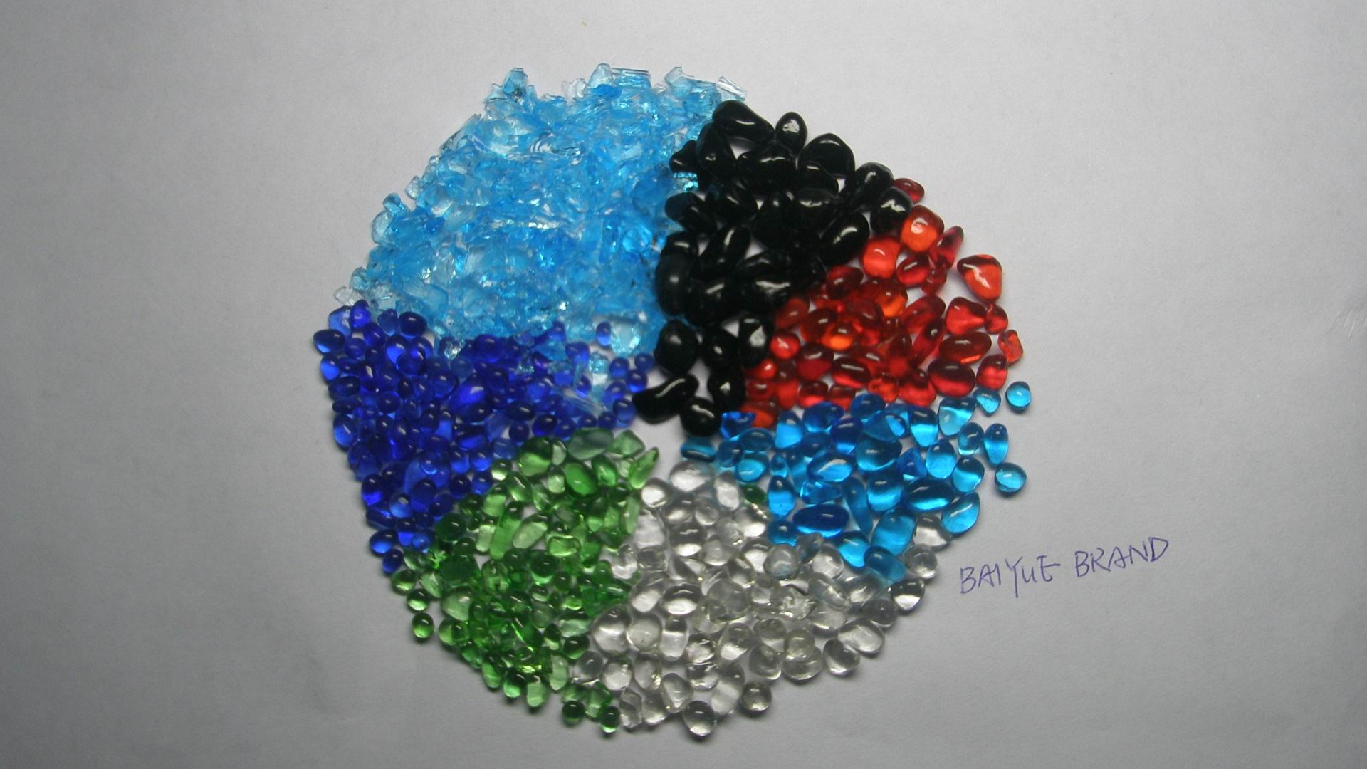 color glass bead