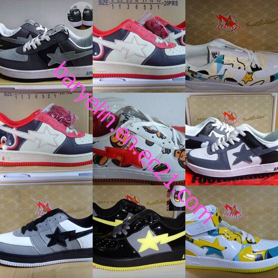 Nike, Ape Bape,Shoes,Air Jordan and Clear Jordan's, Air Force One