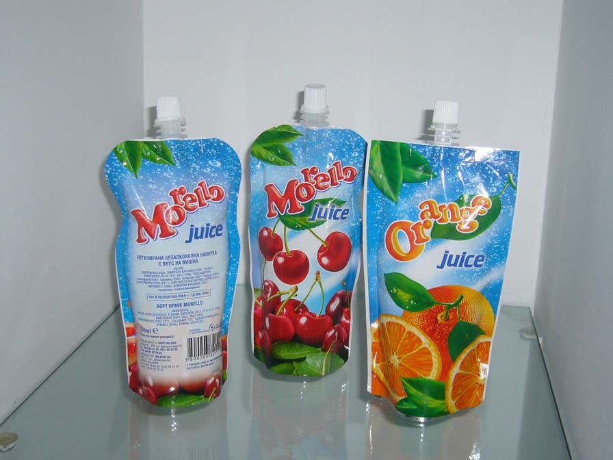 250ml果汁自立袋