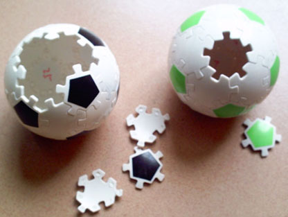ABS塑料球体拼图球