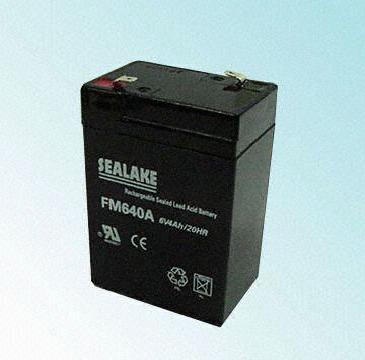 FM640A 4.0Ah Nominal Capacity Rechargeable Sealed Lead-Acid Battery for ...