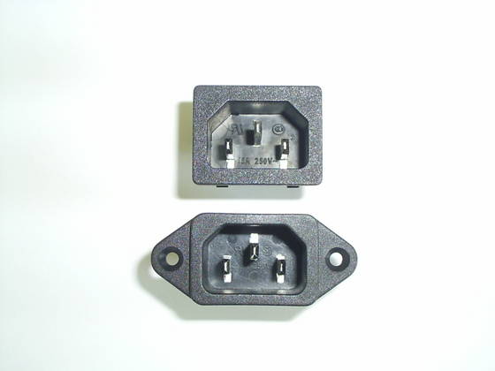 IEC 320 C14 AC Receptacle Power Inlet / Socket(id:881281). Buy AC ...