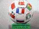 Souvenir soccerball w/stand for 2002 FIFA World Cup Korea Japan (2002 월드컵 기념 고급 축구공 선물 세트)