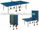 Movable and foldable table tennis table
