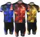 cling Bicycle Bike Comfortable Outdoor Wear Jersey Shorts Set 100% polyester with soft pad