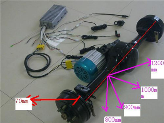 Mercedes electric conversion kit #2