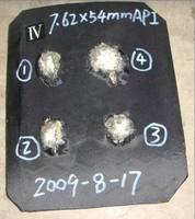 armor body plate bulletproof ceramic kevlar iv nij ec21 shield hard