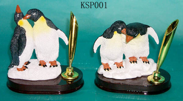 Animal(polyresin, penguin,penholder)