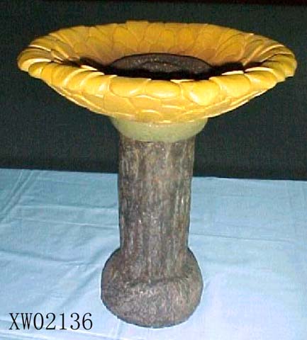 Bird Bath & Feeder(concrete)