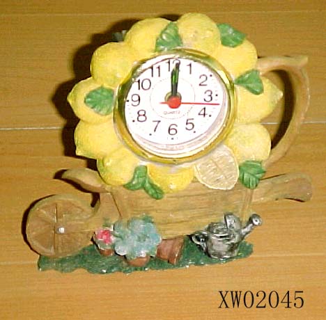 Clock(polyresin)