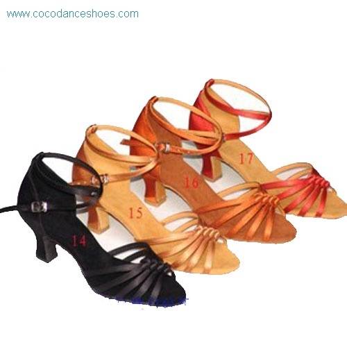 Diamante Motif Pink Women Dance Shoes