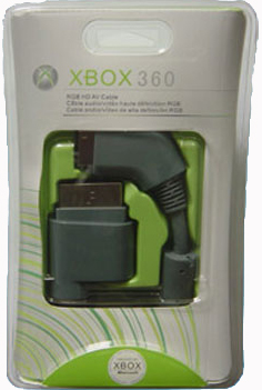 X-BOX360 RGB线+AV座