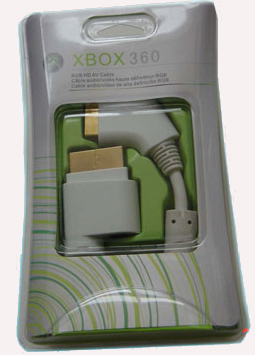 XBOX360 RGB 白线