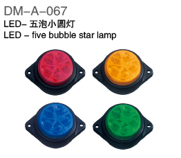 LED-五泡小圆灯LED-five bubble star lamp