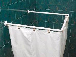 U SHAPED OUTDOOR SHOWER CURTAIN ROD IN BATH ACCESSORIES - COMPARE