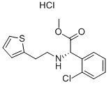 缩合物  D-(+)-甲基-α-（2-噻吩乙氨基）-（2-氯苯基）醋酸酯盐酸盐