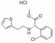 缩合物  D-(+)-甲基-α-（2-噻吩乙氨基）-（2-氯苯基）醋酸酯盐酸盐