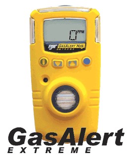 GasAlertExtreme硫化氢检测仪，硫化氢浓度检测仪