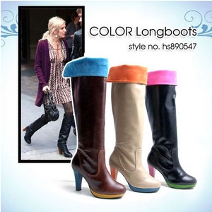 Color Long Boots