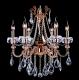 Crystal Chandeliers, 6 or 8 or 12+6 Lamps, E27 E14, New Fashion, Suitable for Hotel and Home Decoration