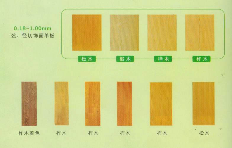 刨切单板