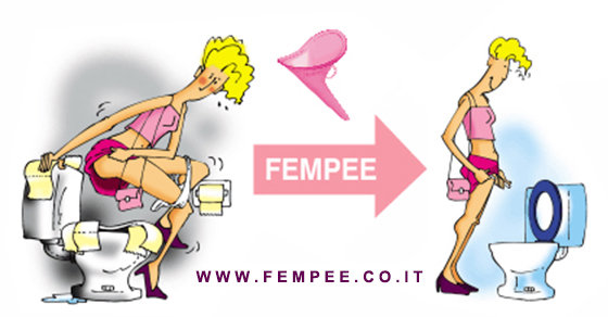 Women pee position