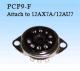 PCP9-F -12AX7A/12AU7用