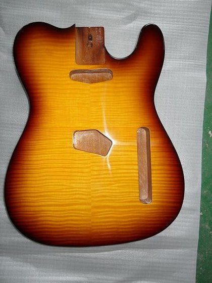 Telecaster Body With Flame Maple Top Id Product Details