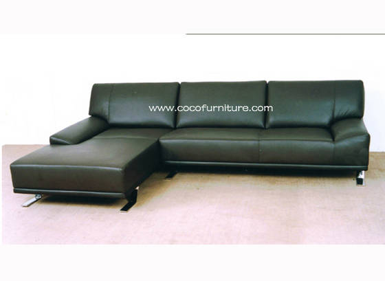 Leather Sofa Corner Sofa Leather-L Shape Sofa