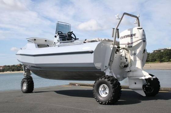 Sell 20ft Aluminum fishing boat//Amphibious boat - Winer Keel ...