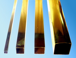 黄铜正方管