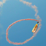 滑翔伞烟雾,飞行烟雾,3分钟发烟罐,翼状飞行表演烟雾,航模飞行烟雾
