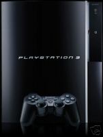 SONY PS3 GAME CONSOLE W 80GB HARD DRIVE 