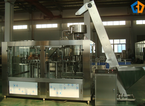 Beer filling capping 2-in-1 unit machine