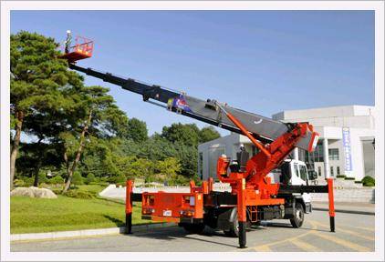 Aerial Work Platform on Aerial Work Platform Truck Enables Us To Work At High Place