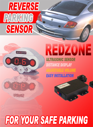 汽车后面警报器 �C REDZONE